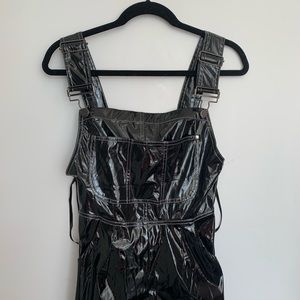 Nastygal Vinyl Overalls